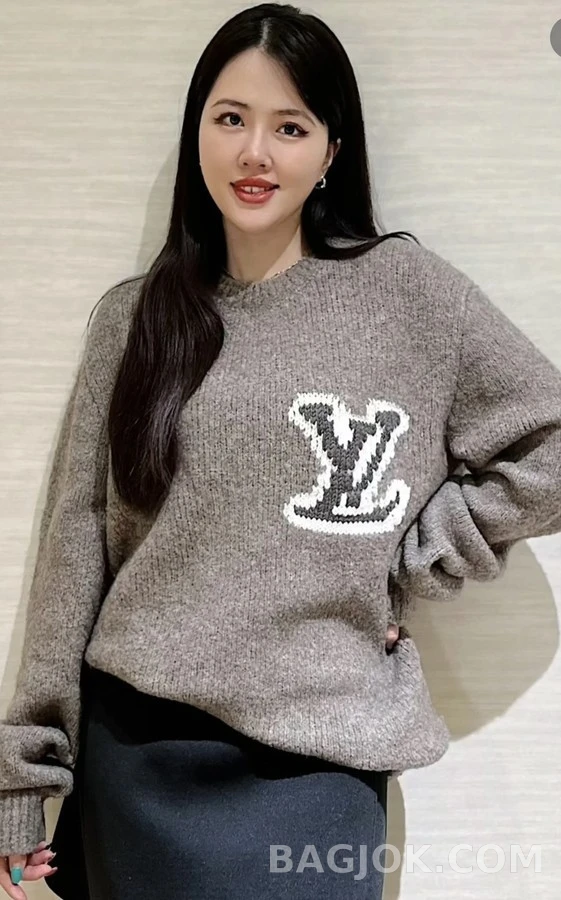 루이비통 루이비통 로고 테디 스웨터 상세 이미지