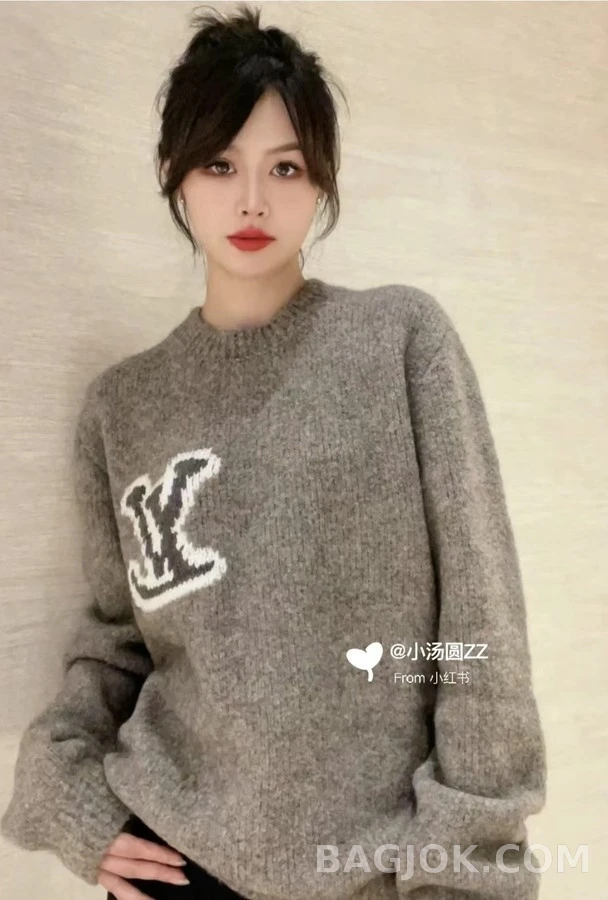 루이비통 루이비통 로고 테디 스웨터 상세 이미지