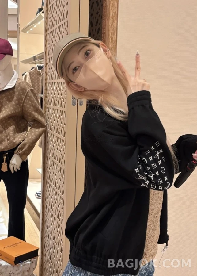 루이비통 루이비통 모노그램 집업 니트 상세 이미지