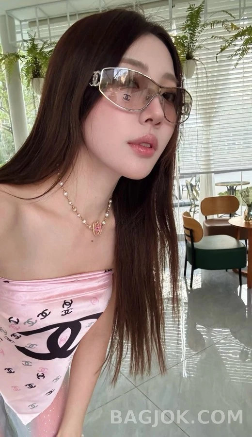 샤넬 샤넬 라인스톤 선글라스 상세 이미지
