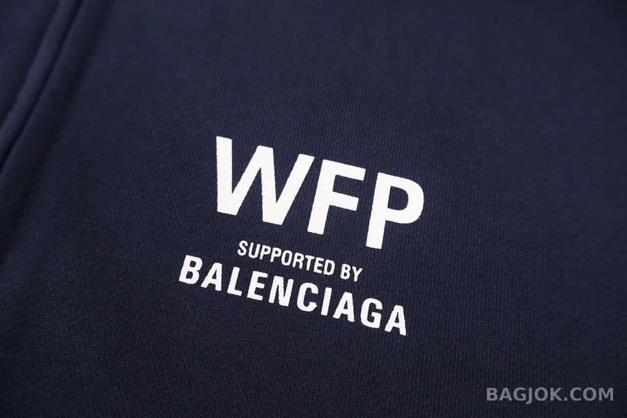 발렌시아가 발렌시아가 WFP 로고 후드 집업 상세 이미지