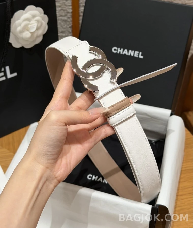 샤넬 샤넬 더블 C 버클 리버시블 벨트 상세 이미지