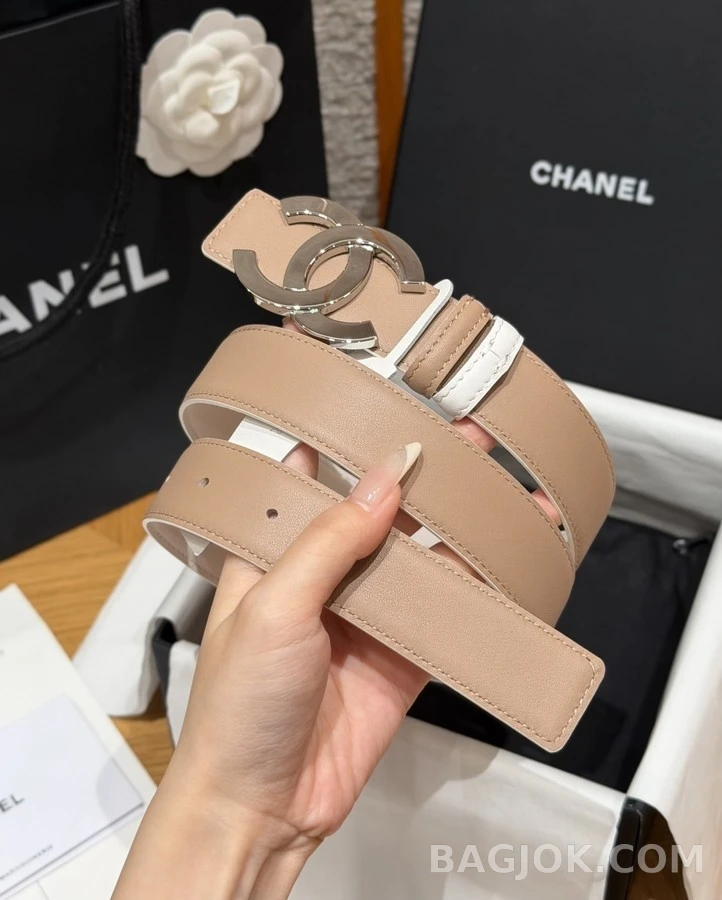 샤넬 샤넬 더블 C 버클 리버시블 벨트 상세 이미지