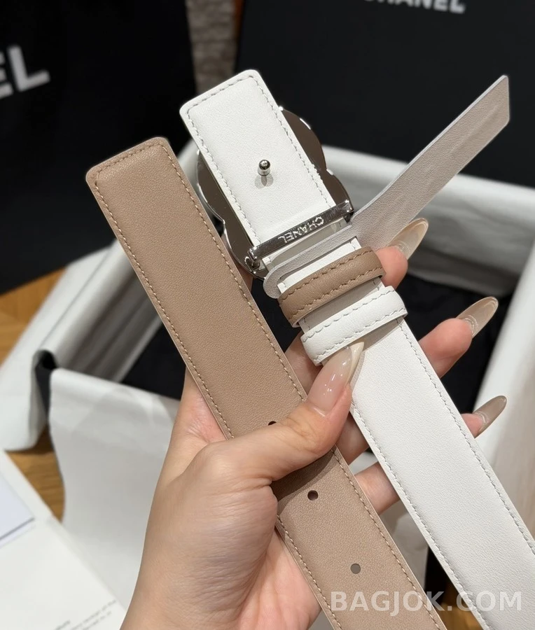 샤넬 샤넬 더블 C 버클 리버시블 벨트 상세 이미지