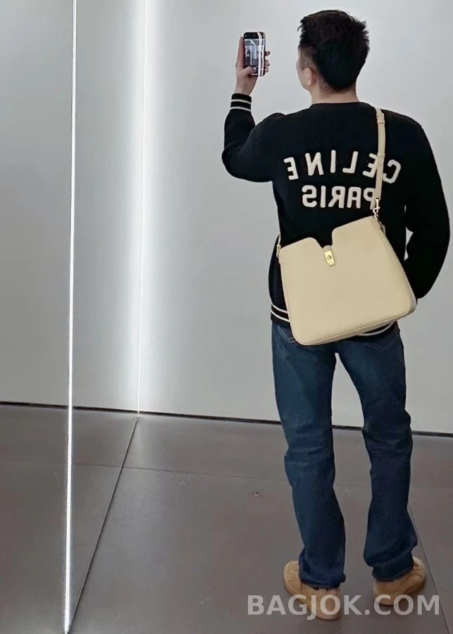 셀린느 셀린느 C 레터링 로고 가디건 상세 이미지