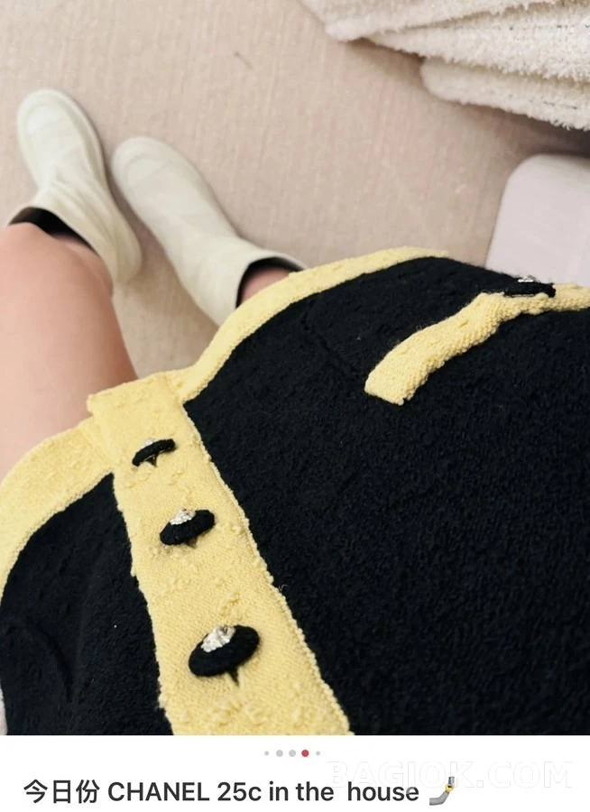 샤넬 샤넬 스웨이드 모카신 롱 부츠 상세 이미지