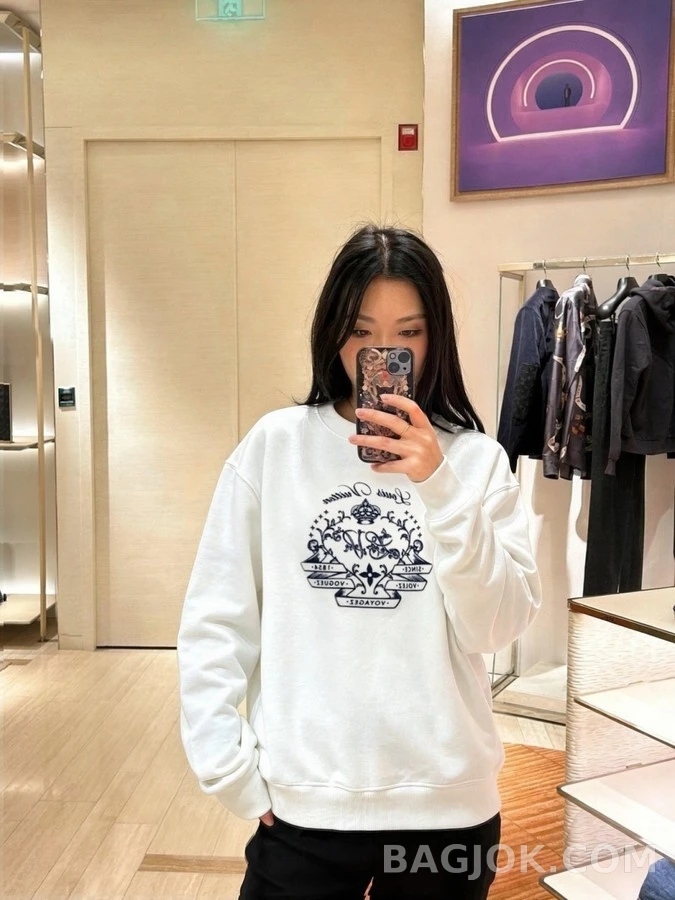 루이비통 루이비통 크라운 그래픽 맨투맨 상세 이미지