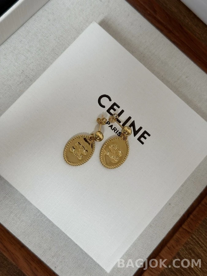 셀린느 셀린느 트리옹프 오벌 목걸이 상세 이미지