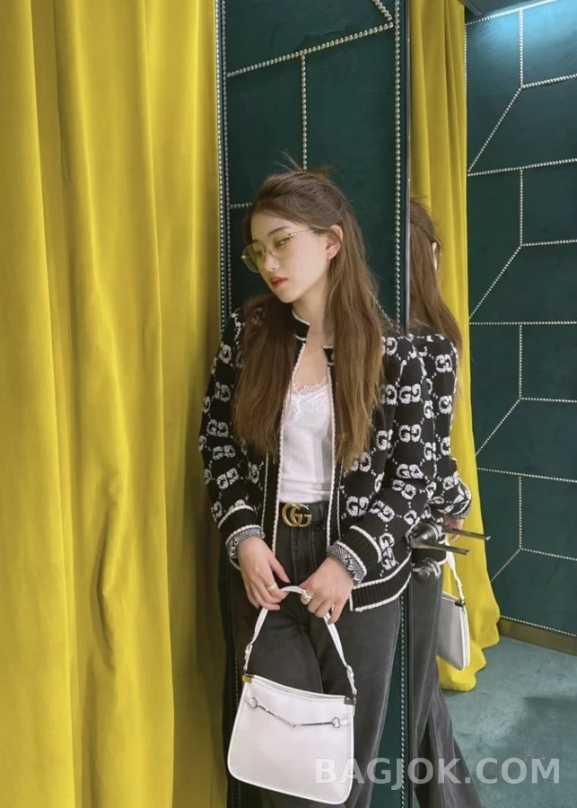 구찌 구찌 자카드 가디건 상세 이미지