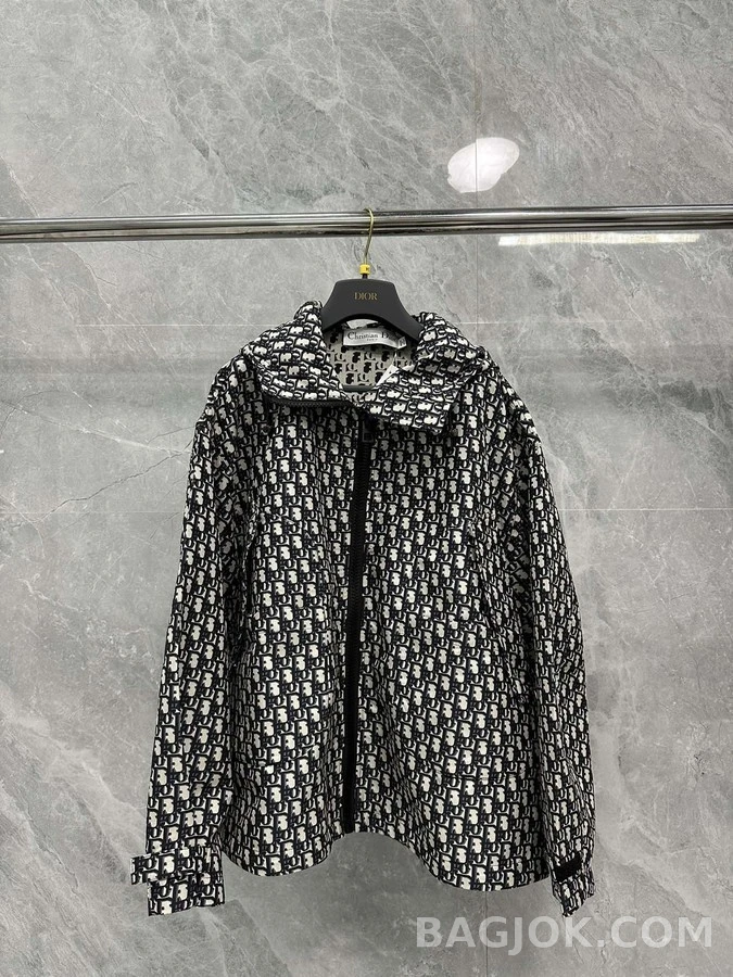 디올 디올 오블리크 후드 집업 자켓 상세 이미지