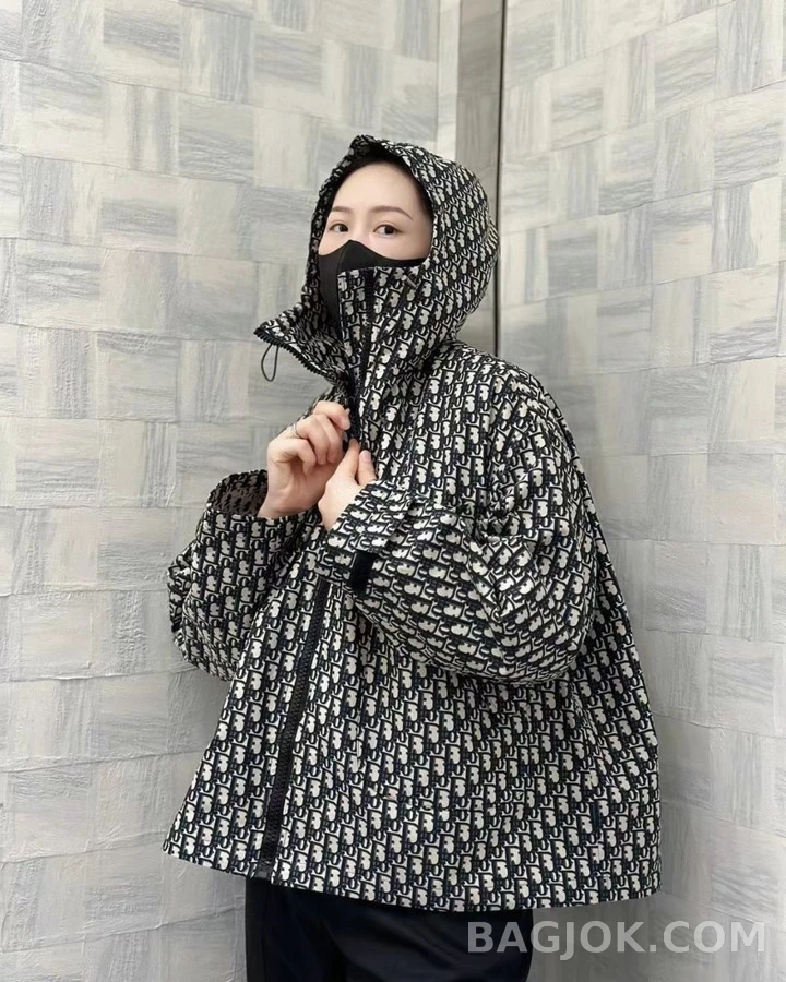 디올 디올 오블리크 후드 집업 자켓 상세 이미지