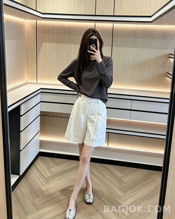 로로피아나 로로피아나 피마 코튼 긴팔 티셔츠 상세 이미지