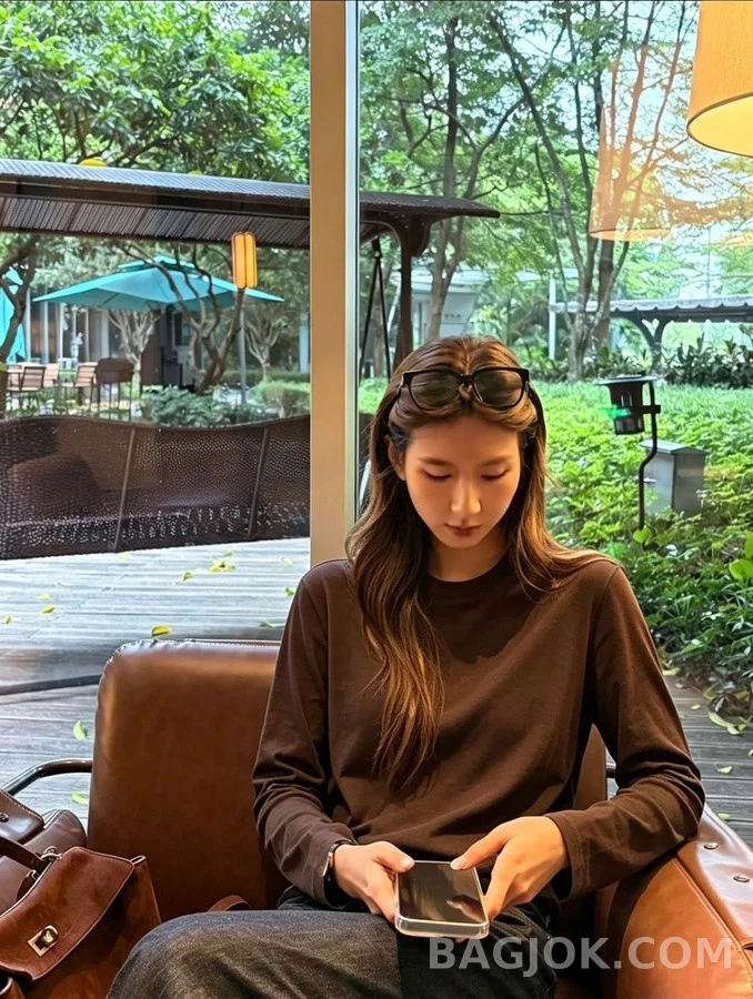 로로피아나 로로피아나 피마 코튼 긴팔 티셔츠 상세 이미지