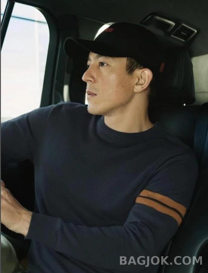 제냐 제냐 배색 스트라이프 니트 상세 이미지