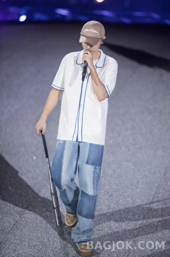 루이비통 루이비통 패치 데님 팬츠 상세 이미지