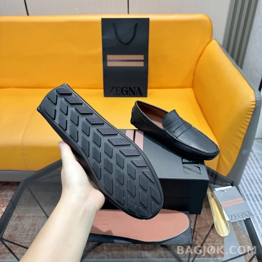 제냐 제냐 레더 페니 로퍼 상세 이미지