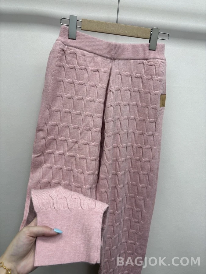 루이비통 루이비통 케이블 니트 팬츠 상세 이미지
