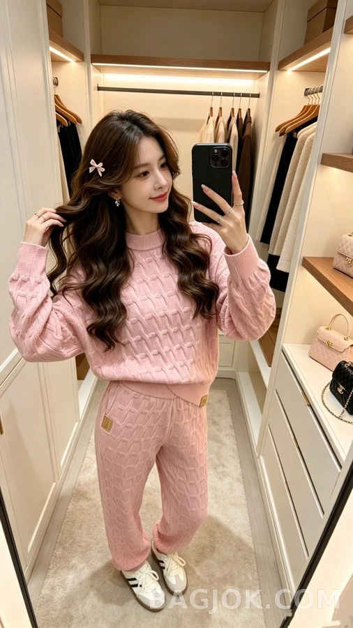 루이비통 루이비통 케이블 니트 팬츠 상세 이미지