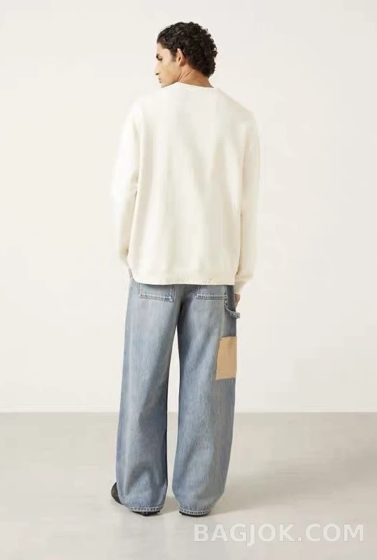 로에베 로에베 레더 포켓 데님 팬츠 상세 이미지