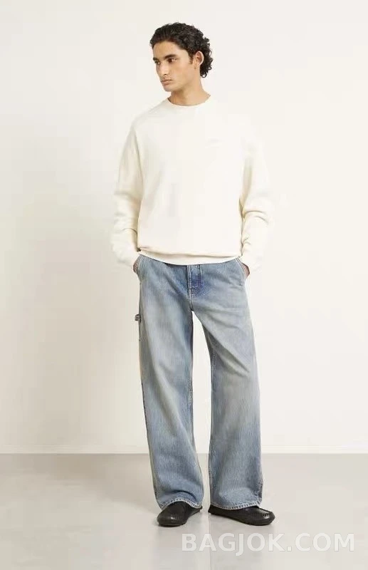 로에베 로에베 레더 포켓 데님 팬츠 상세 이미지