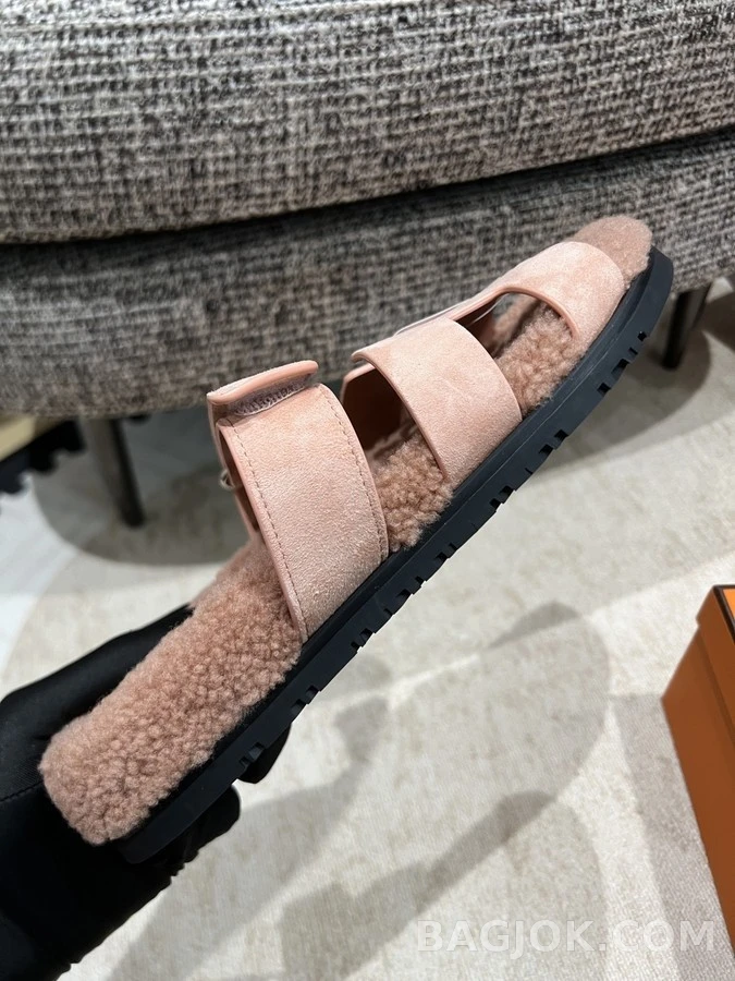 에르메스 에르메스 울 H 스트랩 샌들 상세 이미지