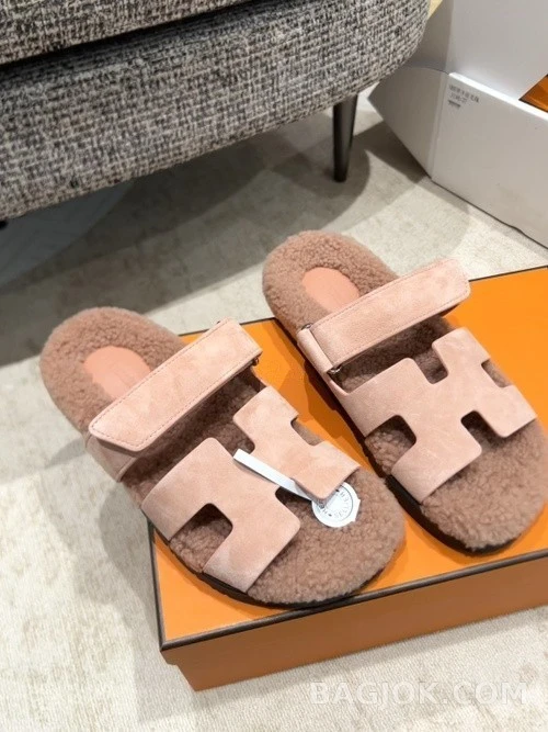 에르메스 에르메스 울 H 스트랩 샌들 상세 이미지