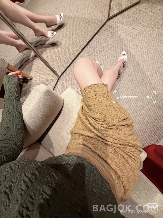 로로피아나 로로피아나 다이아몬드 패턴 캐시미어 롱 스커트 상세 이미지