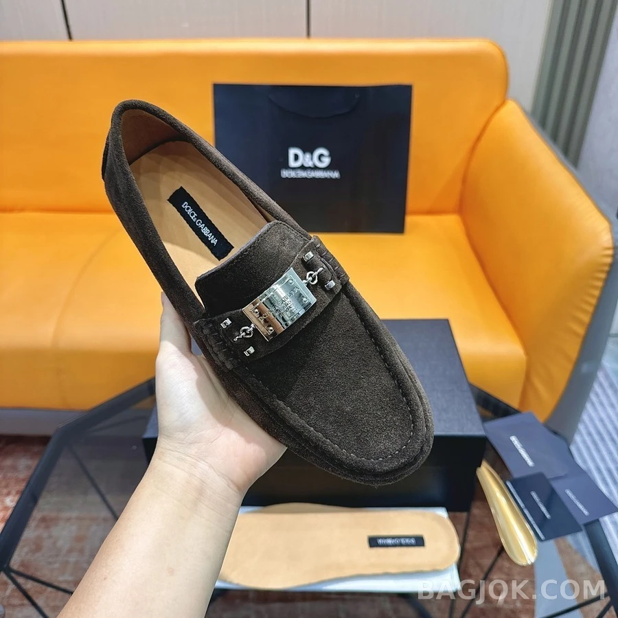 돌체앤가바나 돌체앤가바나 스웨이드 드라이빙 슈즈 상세 이미지