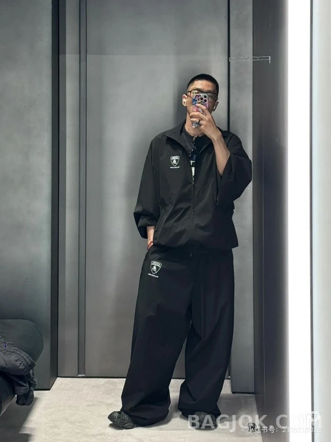 발렌시아가 발렌시아가 람보르기니 협업 자수 팬츠 상세 이미지