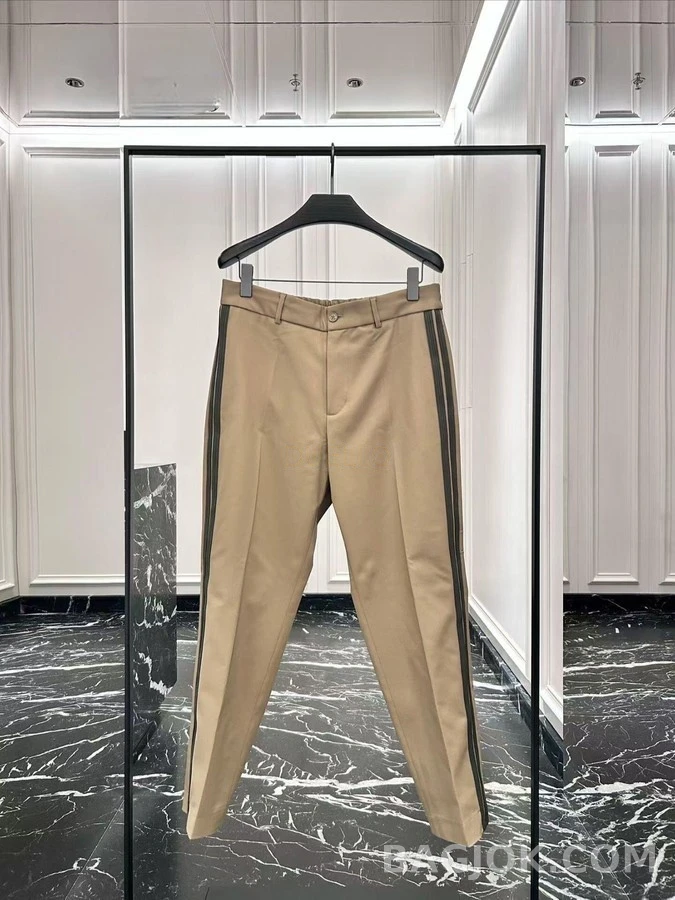 몽클레어 몽클레어 로고 스트라이프 팬츠 상세 이미지