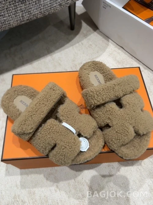 에르메스 에르메스 양모 슬라이드 상세 이미지