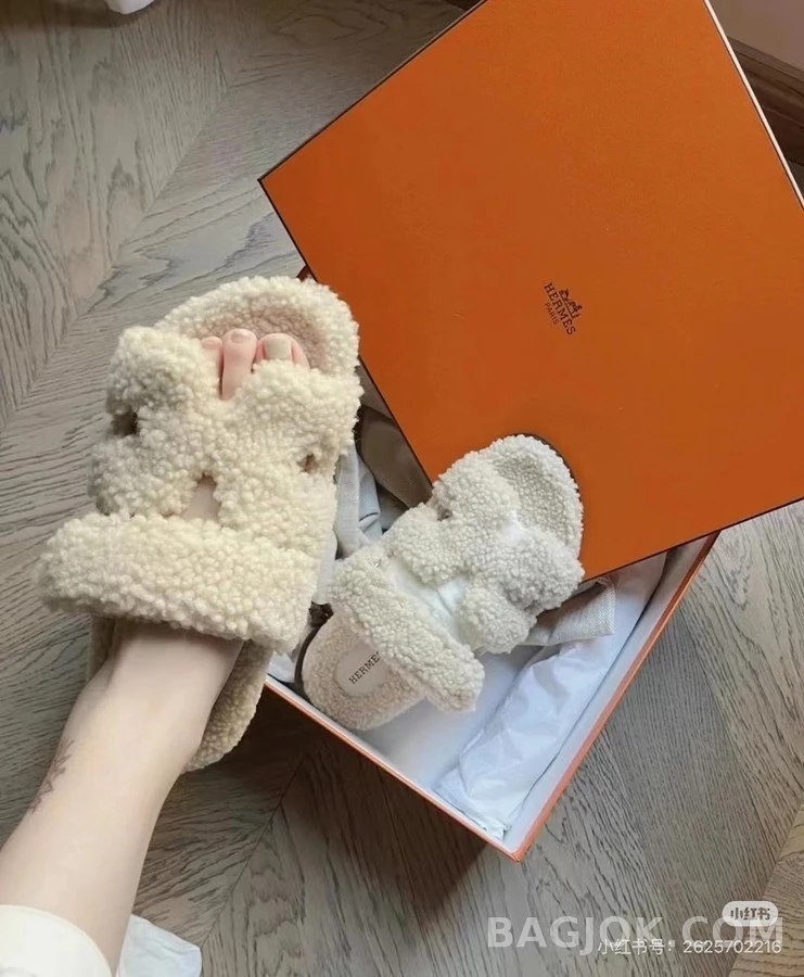에르메스 에르메스 양모 슬라이드 상세 이미지