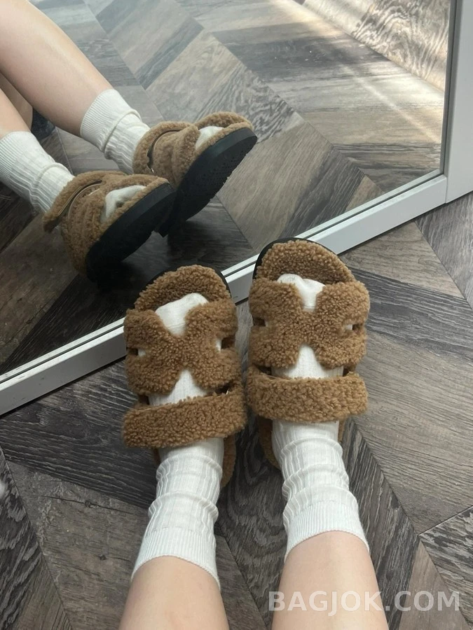 에르메스 에르메스 양모 슬라이드 상세 이미지