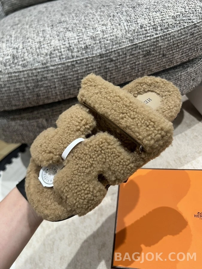 에르메스 에르메스 양모 슬라이드 상세 이미지