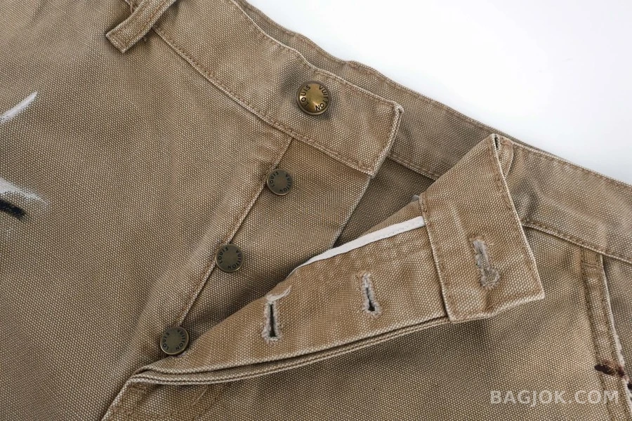 루이비통 루이비통 페인트 스플래터 디스트레스드 팬츠 상세 이미지