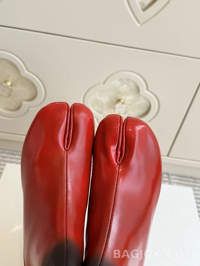 메종 마르지엘라 메종마르지엘라 그라데이션 타비 블록힐 부츠 상세 이미지