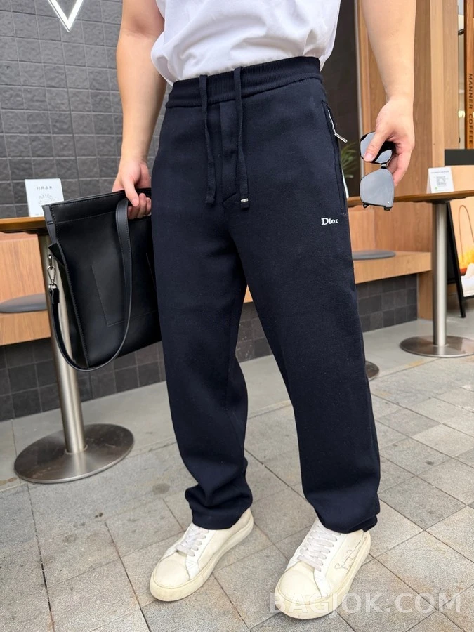 디올 디올 Oblique 자카드 트레이닝 팬츠 상세 이미지
