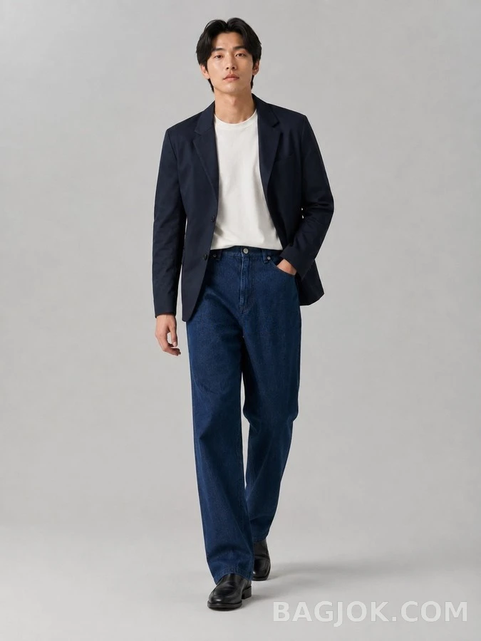 펜디 펜디 와이드 데님 팬츠 상세 이미지
