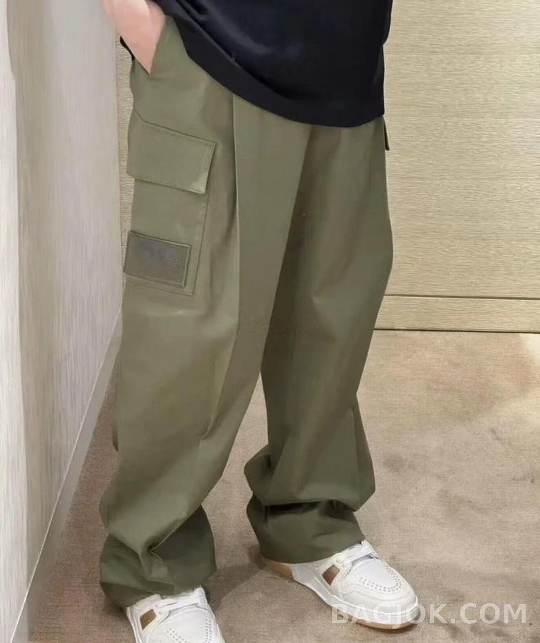 루이비통 루이비통 가죽 포켓 카고 팬츠 상세 이미지