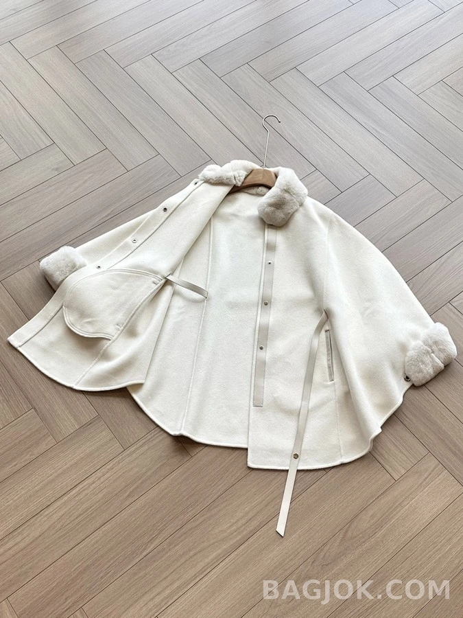 로로피아나 로로피아나 래빗퍼 케이프 자켓 상세 이미지