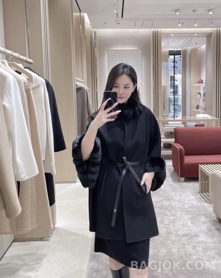 로로피아나 로로피아나 래빗퍼 케이프 자켓 상세 이미지