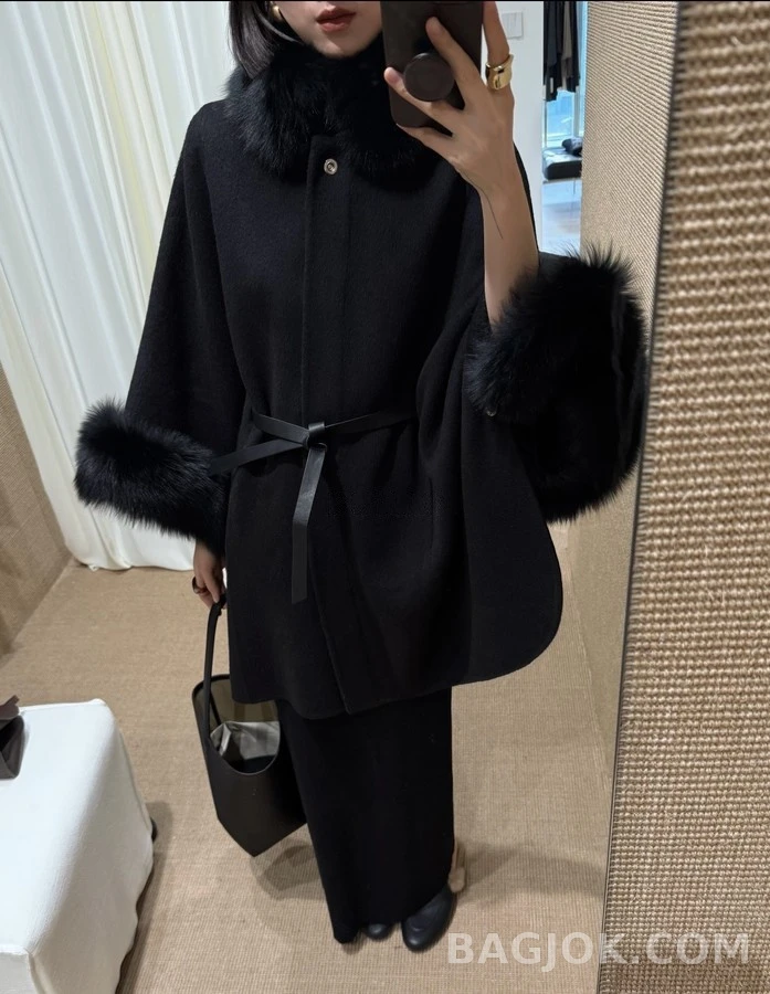 로로피아나 로로피아나 래빗퍼 케이프 자켓 상세 이미지