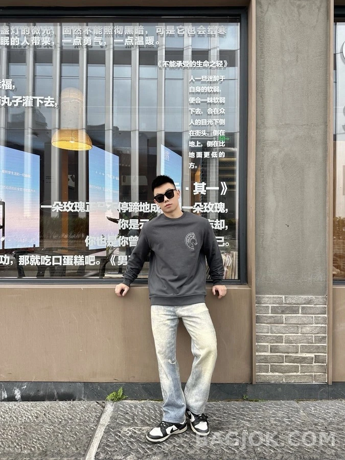 에르메스 에르메스 말굽 자수 맨투맨 상세 이미지