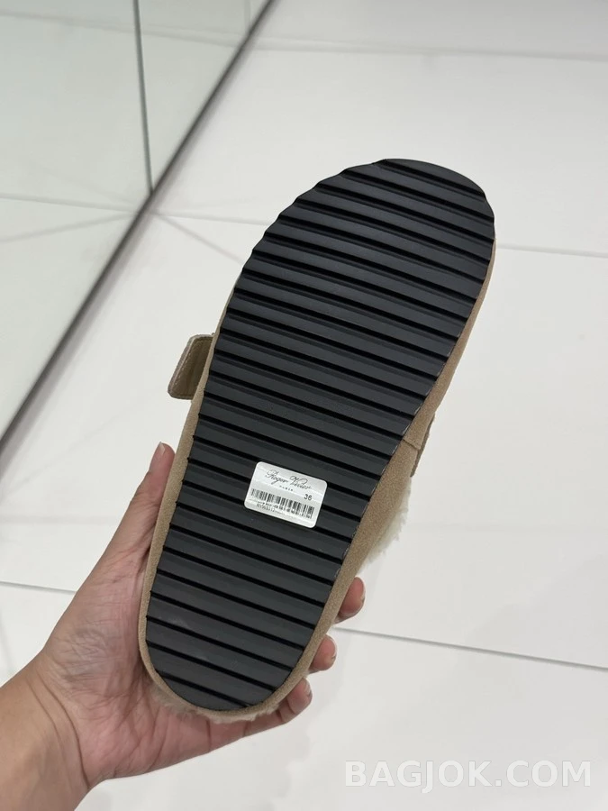 로저 비비에 로저비비에 큐빅 장식 양모 뮬 상세 이미지