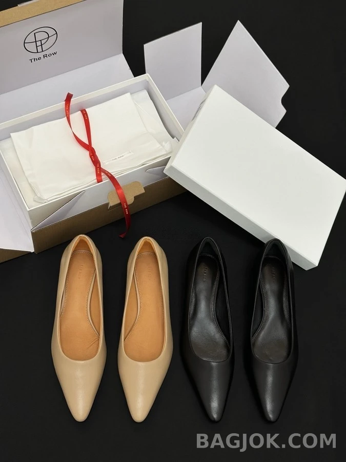 더로우 더로우 포인티드토 키튼힐 펌프스 상세 이미지