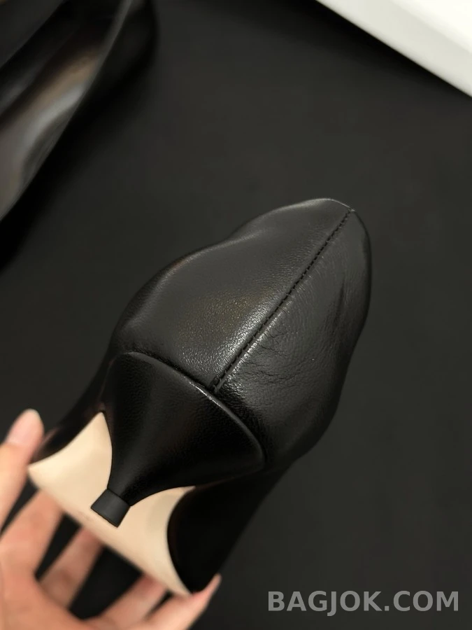 더로우 더로우 포인티드토 키튼힐 펌프스 상세 이미지