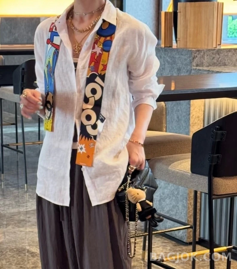 샤넬 샤넬 빈티지 로고 목걸이 상세 이미지