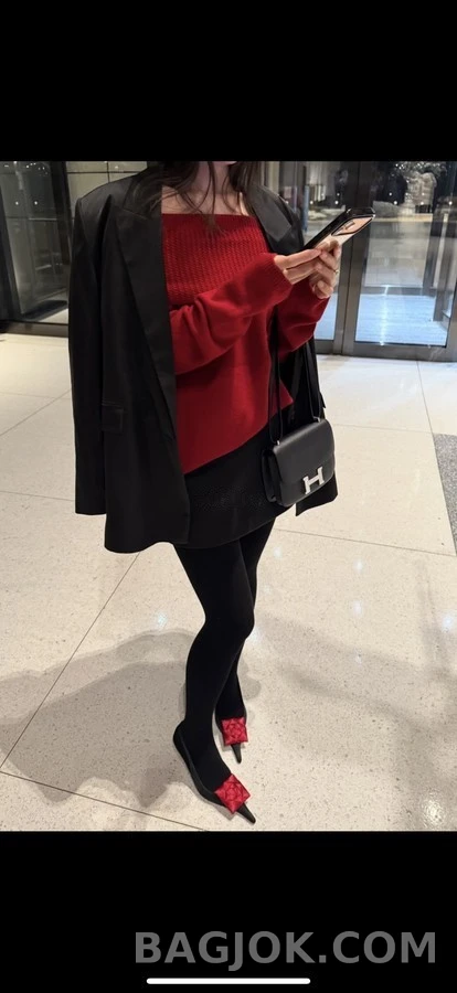 생로랑 세인트로랑 산차화 새틴 힐 상세 이미지