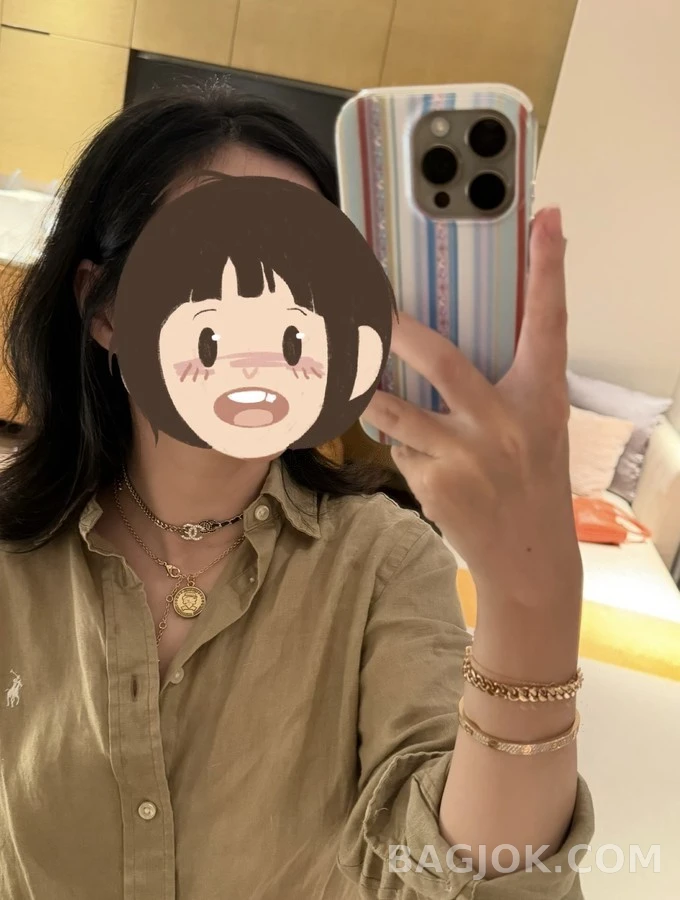 샤넬 샤넬 코코 초상화 코인 목걸이 상세 이미지