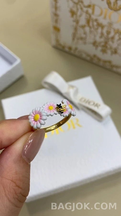 디올 디올 데이지 꿀벌 반지 상세 이미지